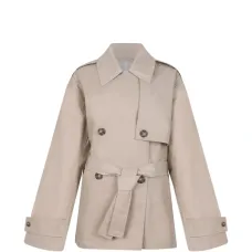 Куртка на пуговицах с поясом Куртка на пуговицах с поясом