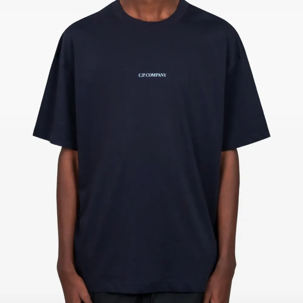 Футболка с коротким рукавом и принтом