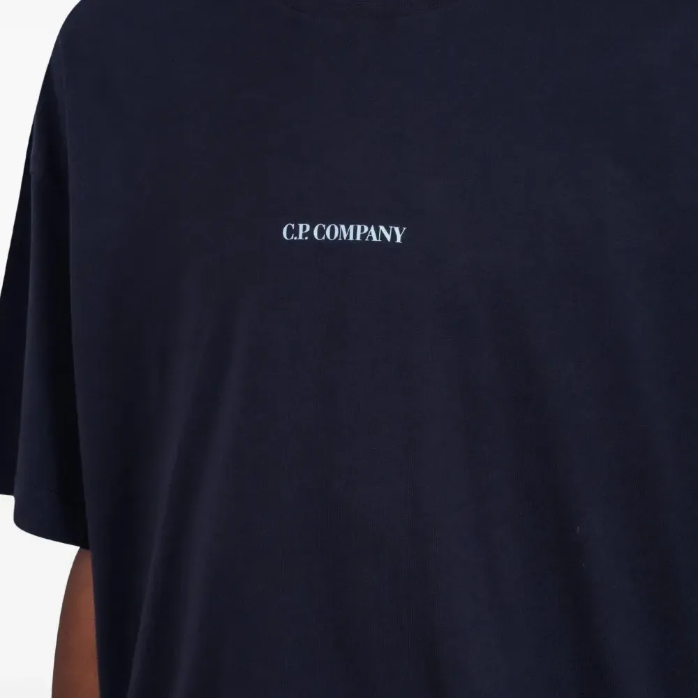 Футболка с коротким рукавом и принтом