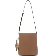 Сумка-ведро S Roxie с цилиндрическим шармом