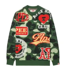 Камуфляжный свитер