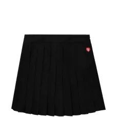 Плиссированные шорты с сердечками