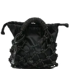 Мини-сумка макраме