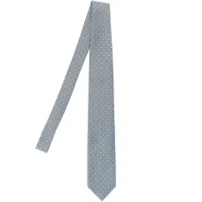Жаккардовый шелковый галстук в горошек Жаккардовый шелковый галстук в горошек