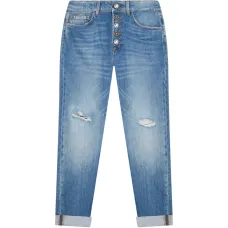 Джинсы с прорезями Джинсы с прорезями