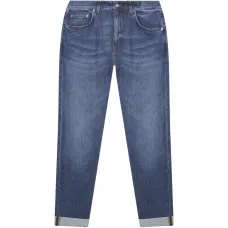 Джинсы с манжетами