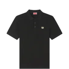 Хлопковое поло с нашивкой-логотипом