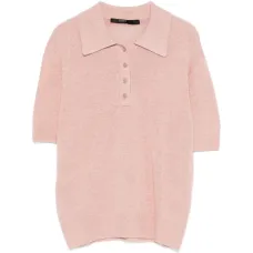 Трикотажный топ с пуговицами