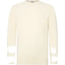 Рифленый свитер с круглым вырезом