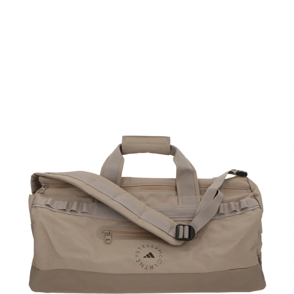 Чемодан с принтом-логотипом