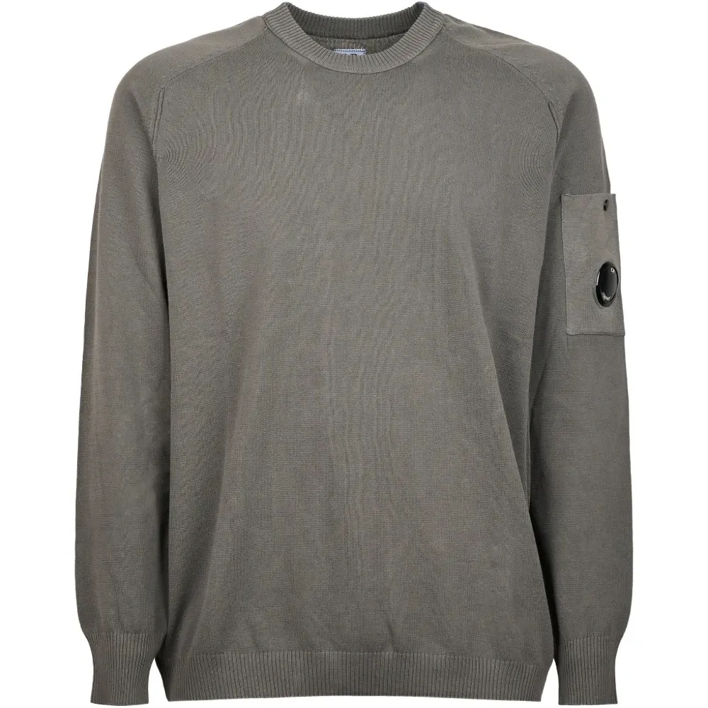 Джемпер с круглым вырезом