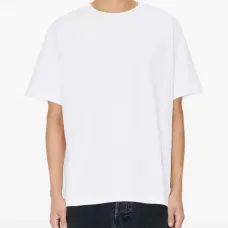 Футболка с цветочным мотивом и круглым вырезом