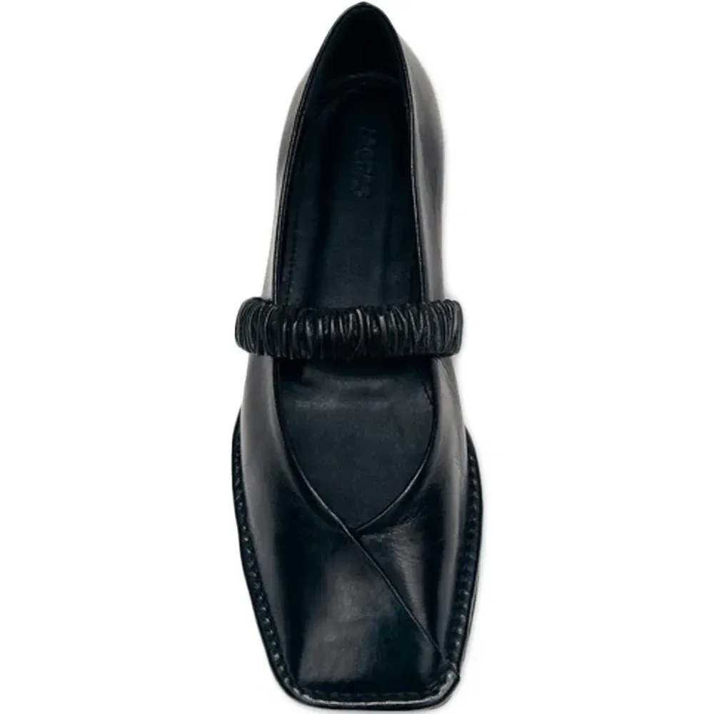 Балетки Lautan с присборенной отделкой