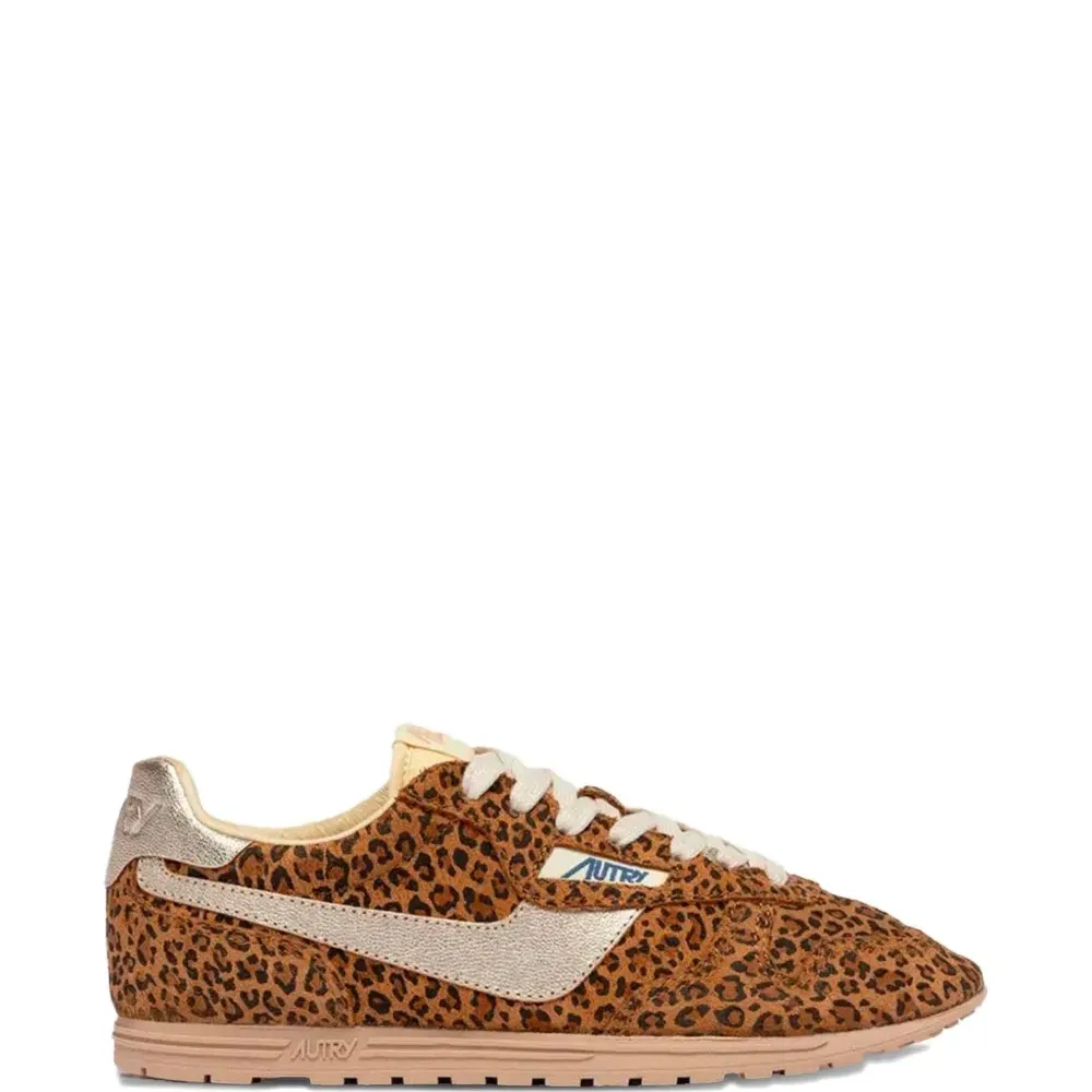 Кроссовки Windspin с леопардовым принтом