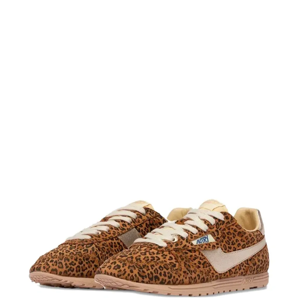 Кроссовки Windspin с леопардовым принтом