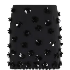 Мини-юбка Georgina с цветами из пайеток Мини-юбка Georgina с цветами из пайеток