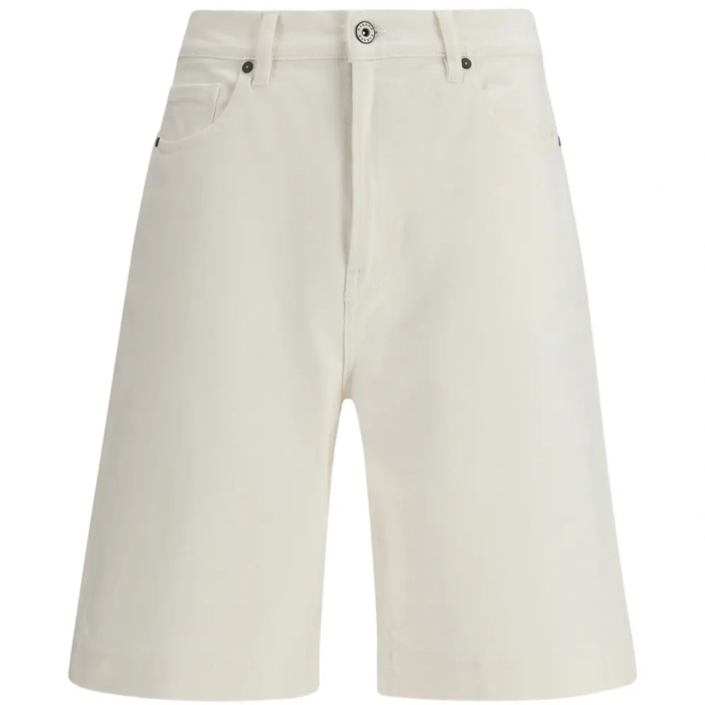 Бермуды с нашивкой-логотипом