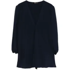 Топ с длинными рукавами и V-образным вырезом Топ с длинными рукавами и V-образным вырезом