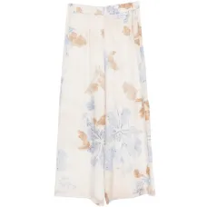 Брюки с цветочным принтом