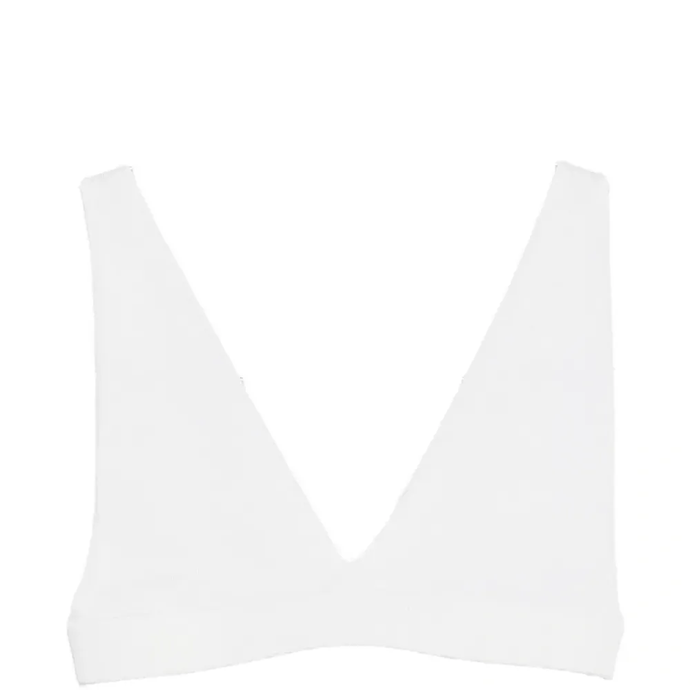 Майка без рукавов с V-образным вырезом