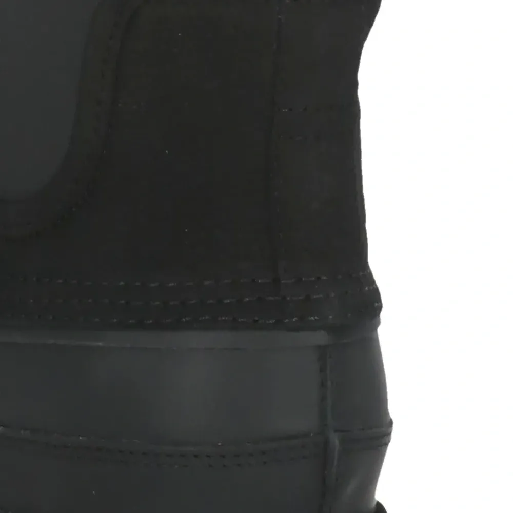 Ботинки с тиснённым логотипом и приподнятой подошвой