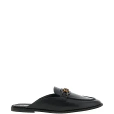 Кожаные сабо Naty 09 с логотипом Кожаные сабо Naty 09 с логотипом