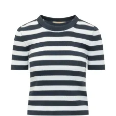 Футболка в полоску с круглым вырезом