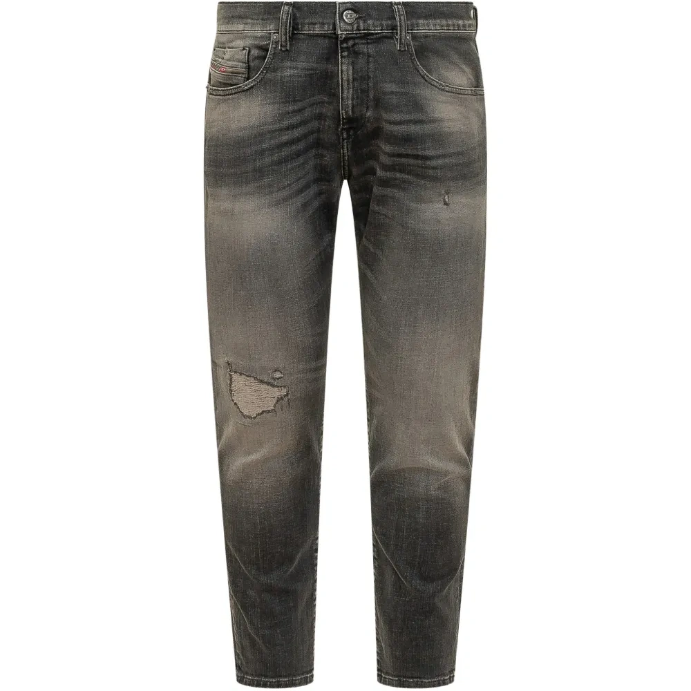 Джинсы D-Strukt с эффектом потёртости, 2019