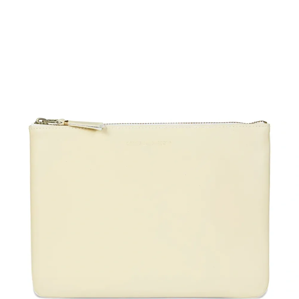 Кожаный кошелек на молнии