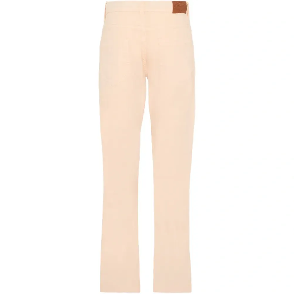 Брюки с нашивкой-логотипом