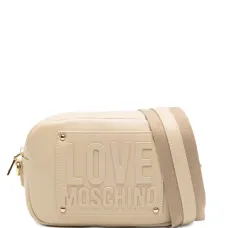 Сумка через плечо с тиснённым логотипом