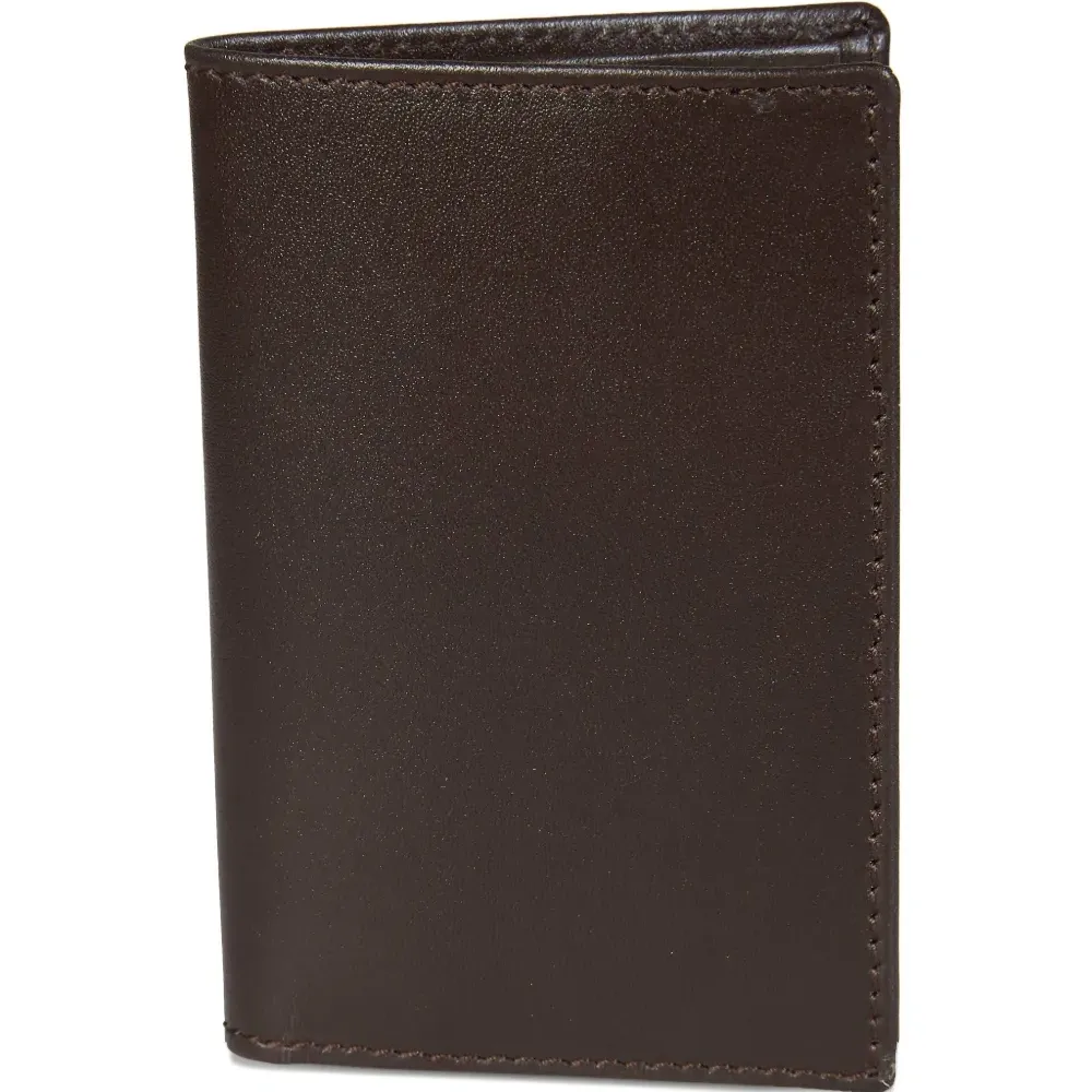 Кожаный кошелек с логотипом