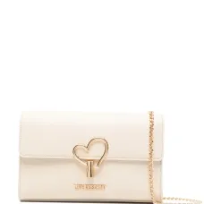 Сумка через плечо с цепочкой и сердцем