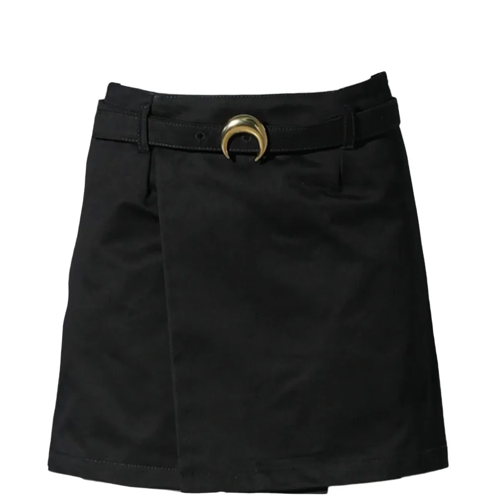 Юбка мини с поясом