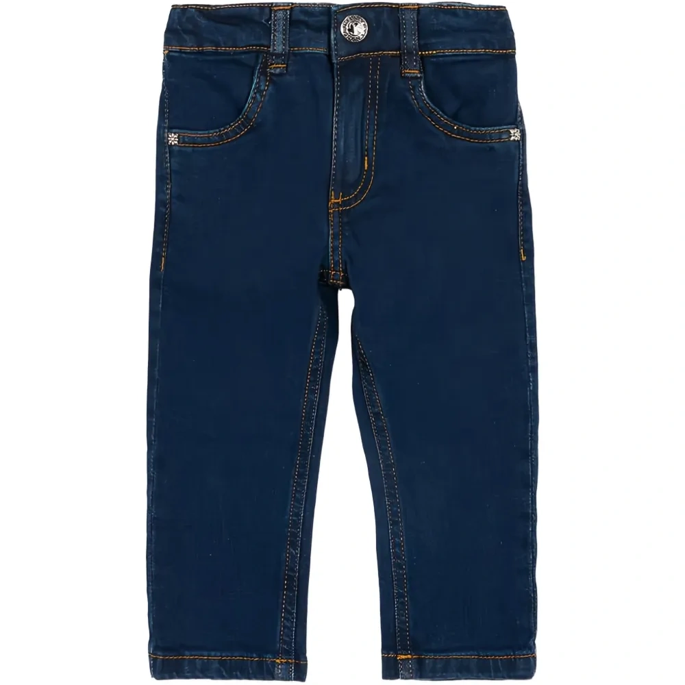 Джинсы с логотипом