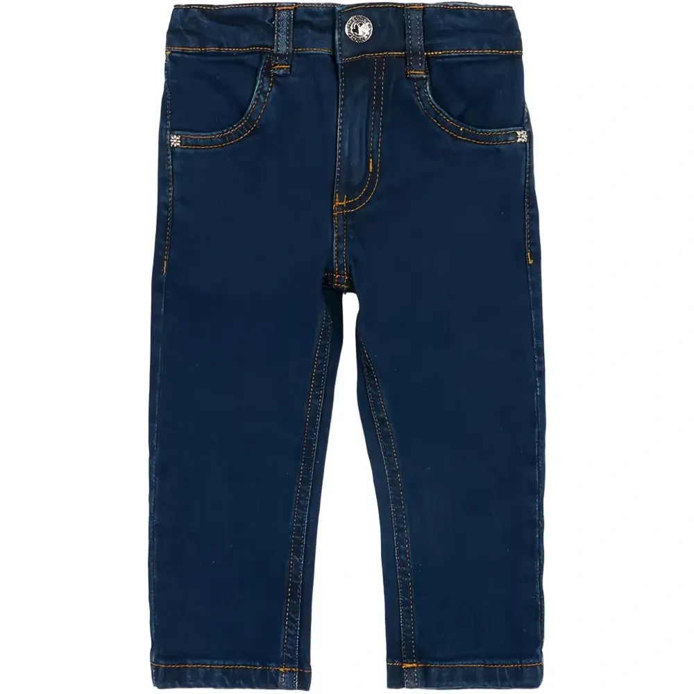 Джинсы с логотипом