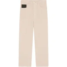 Джинсы с нашивкой-логотипом