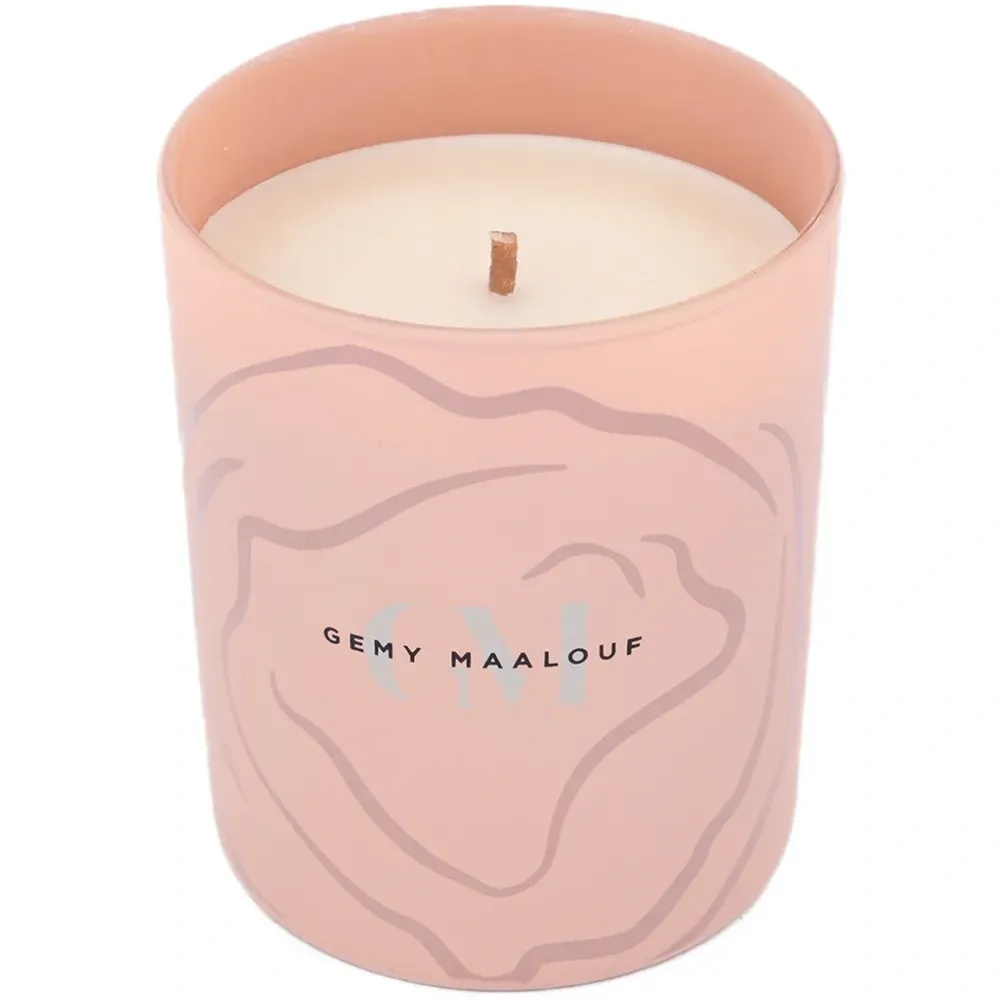 Ароматическая свеча с тонкой и бальзамом