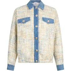 Жакет с эффектом букле