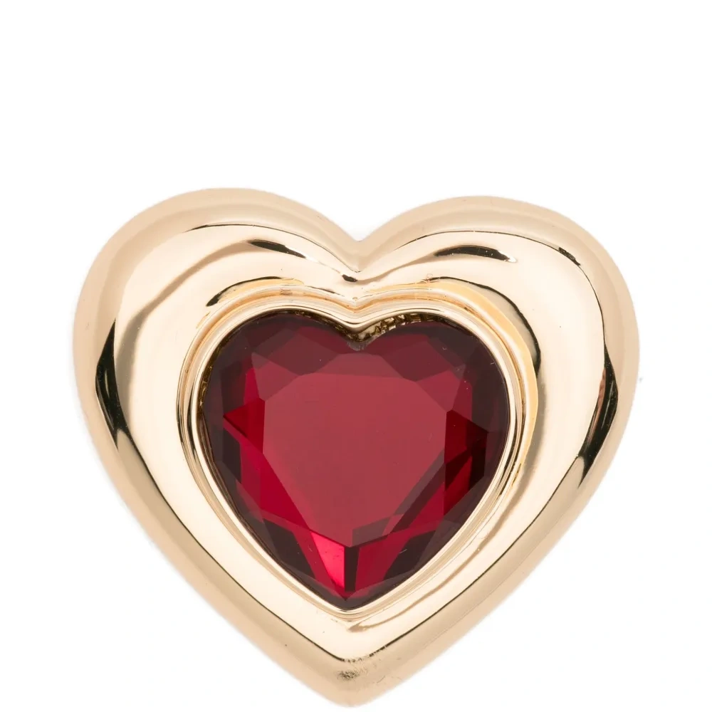 Серьги в форме сердца