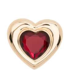 Серьги в форме сердца