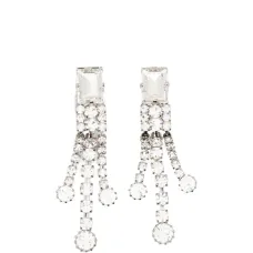 Серьги, украшенные кристаллами Серьги, украшенные кристаллами