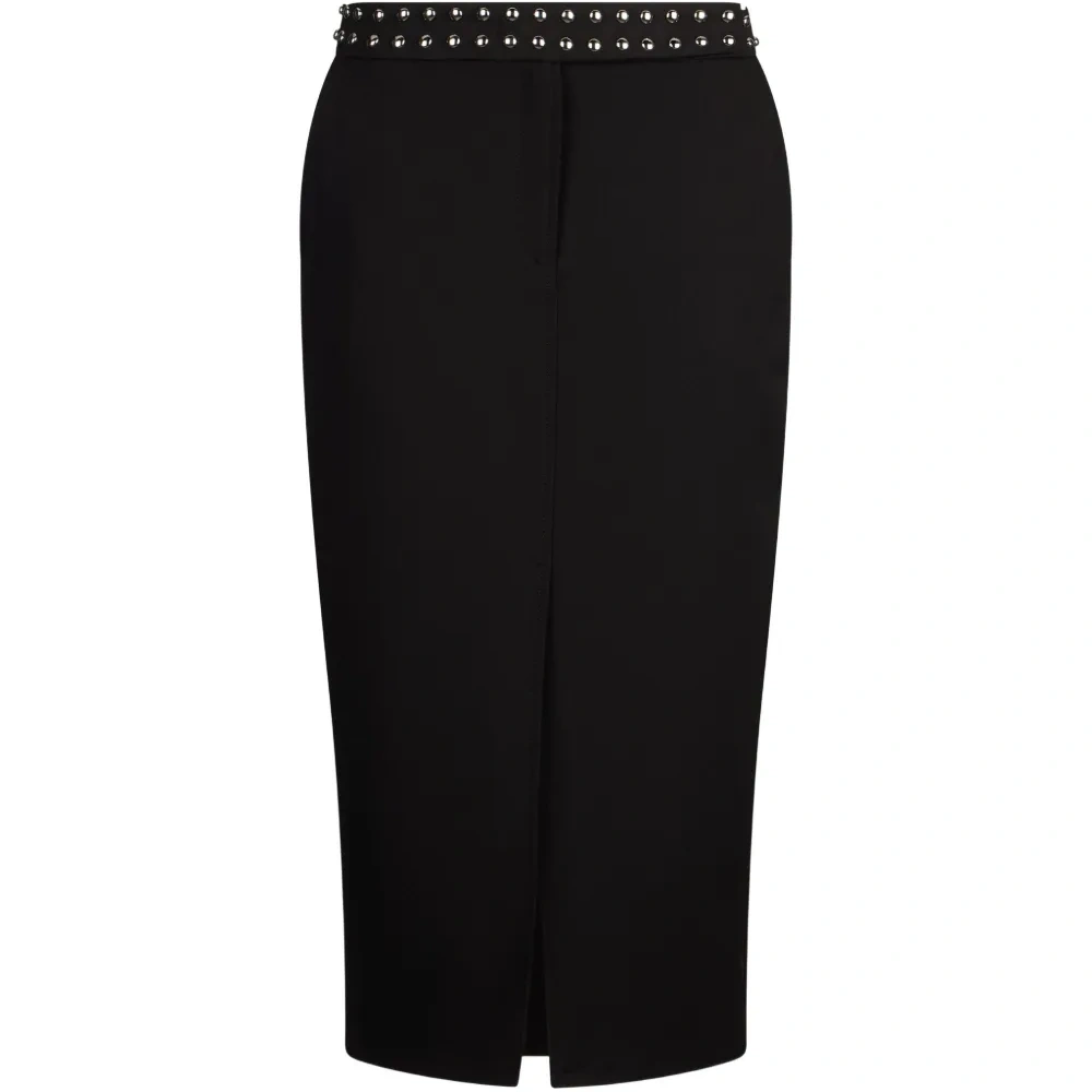 Миди-юбка с заклёпками Миди-юбка с заклёпками
