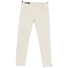 Джинсы с пятью карманами и шлёвками для ремня