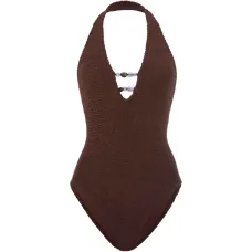 Купальник Adriana с бисерной отделкой