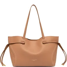 Сумка-тоут с боковой стяжкой и открытым верхом