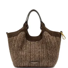 Плетёная сумка на плечо Dua