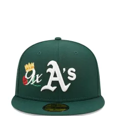 Бейсболка 59Fifty MLB Oakland Athletics Crown 9X Champs