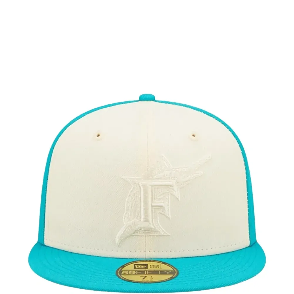 Двухцветная бейсболка MLB Florida Marlins