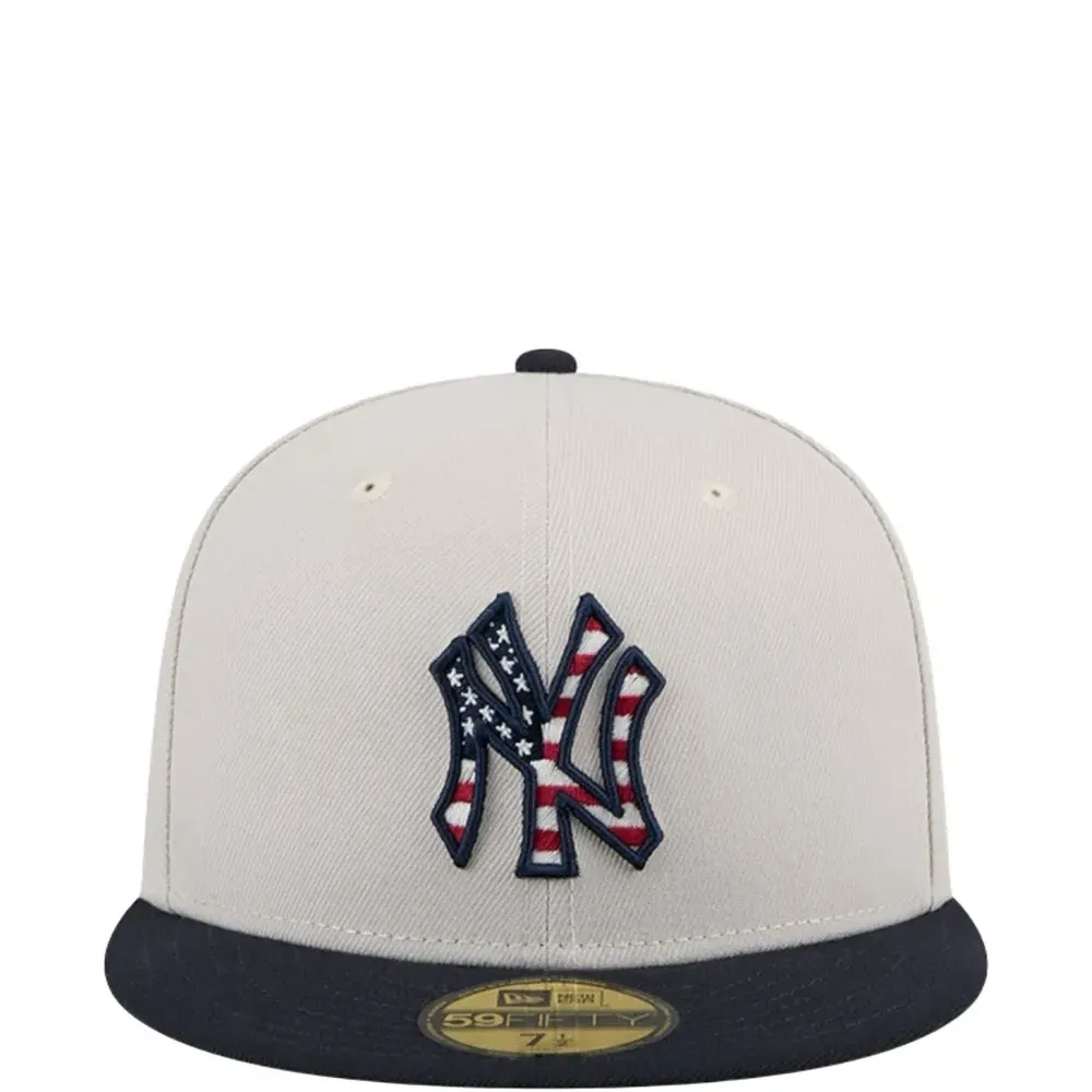 Бейсболка New York Yankees с вышивкой ко Дню Независимости 2024